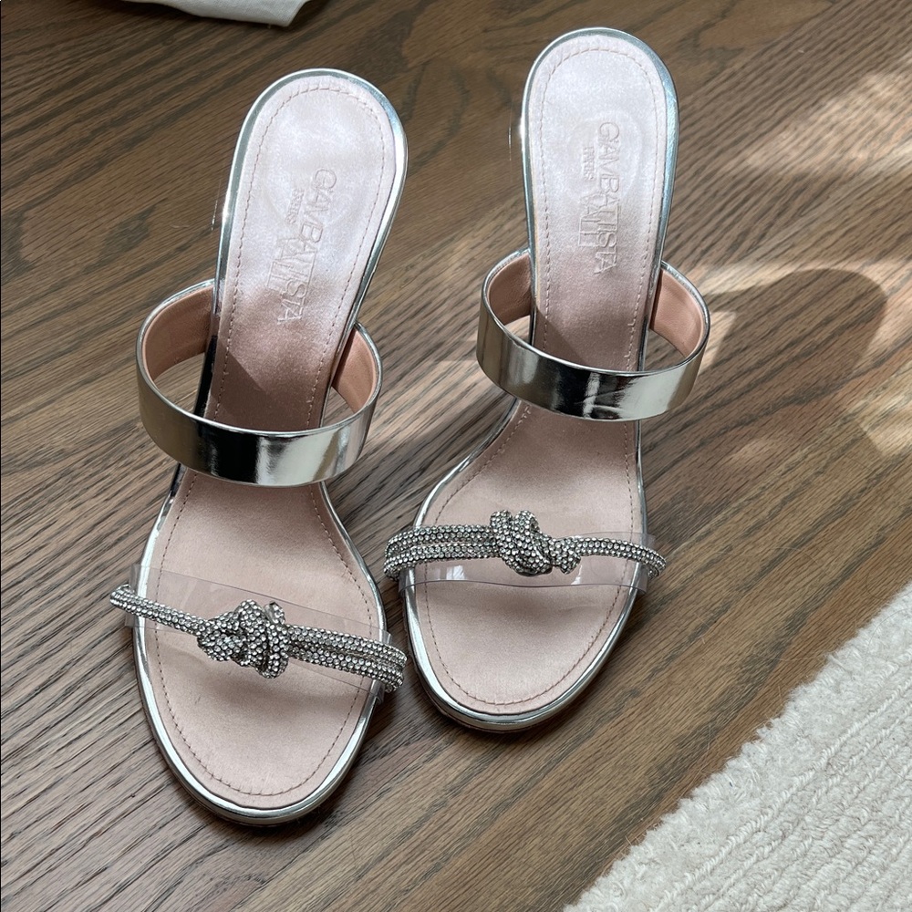 Giambattista Valli - Elegant Silver Women's Heels
